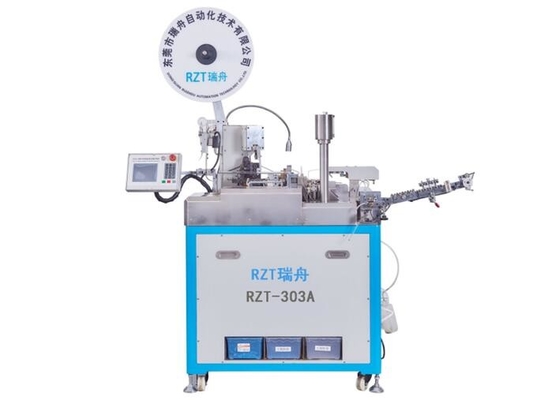 Mesin Crimping Solder Otomatis Jenis Ujung Tunggal 1200 * 840 * 2000 MM