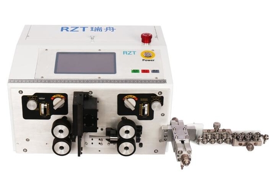 Mesin Pemotong Kawat Dan Pengupasan Komputerisasi AC220V Hybrid Stepping Motor