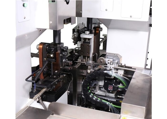 Tinggi Daya Tahan Otomatis Kawat Crimper, Mesin Crimping Logam Otomatis
