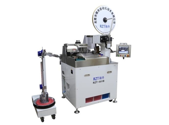 Mesin Tinning Kawat Otomatis Penuh 360 ° Rotating 950 * 800 * 1290MM