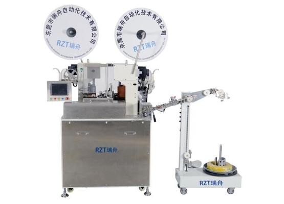 650Kg Kawat Terminal Crimping Machine, Peralatan Pemrosesan Kawat Digital