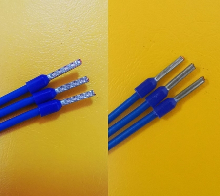 Mesin Crimping Kawat Otomatis Presisi Tinggi Panjang 6 - 12MM