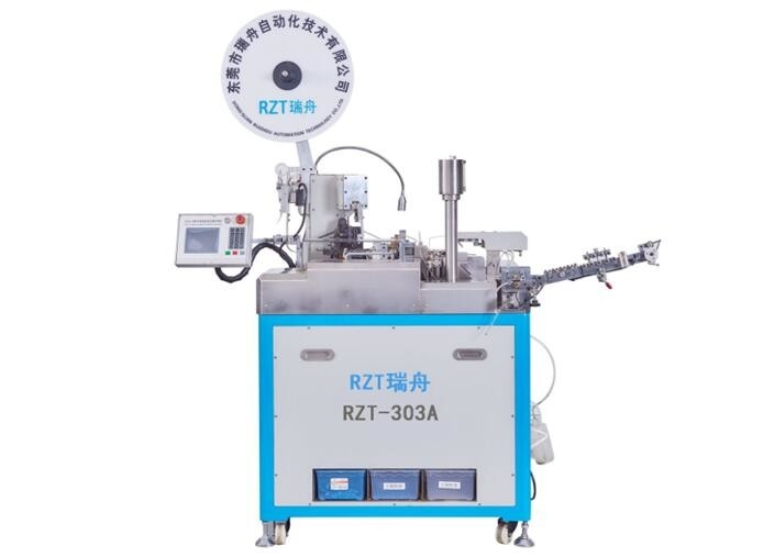 Mesin Crimping Solder Otomatis Jenis Ujung Tunggal 1200 * 840 * 2000 MM